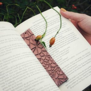 Embossed Epoxy Bookmarks_Copper