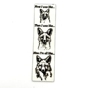 Foxy Faces - Bookmark